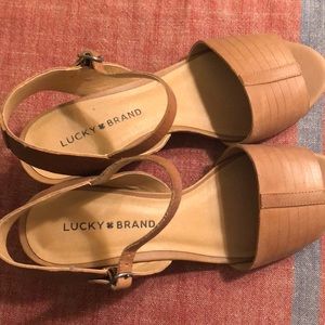 Lucky brand wedge shoe